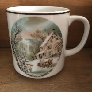 Winter Scene Ceramic Mug